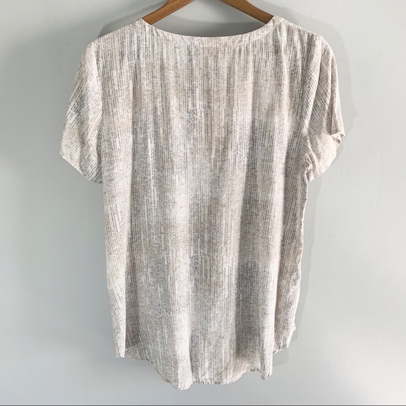 Eileen Fisher Medium Silk Shirt - Picture 4 of 8